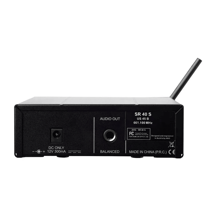 Sistema inalámbrico AKG WMS40 Mini US25C con micrófono de mano1