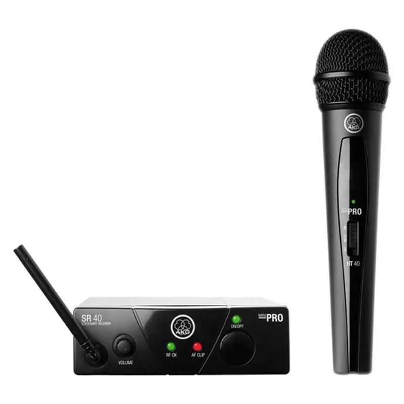 Sistema inalámbrico AKG WMS40 Mini US25C con micrófono de mano2