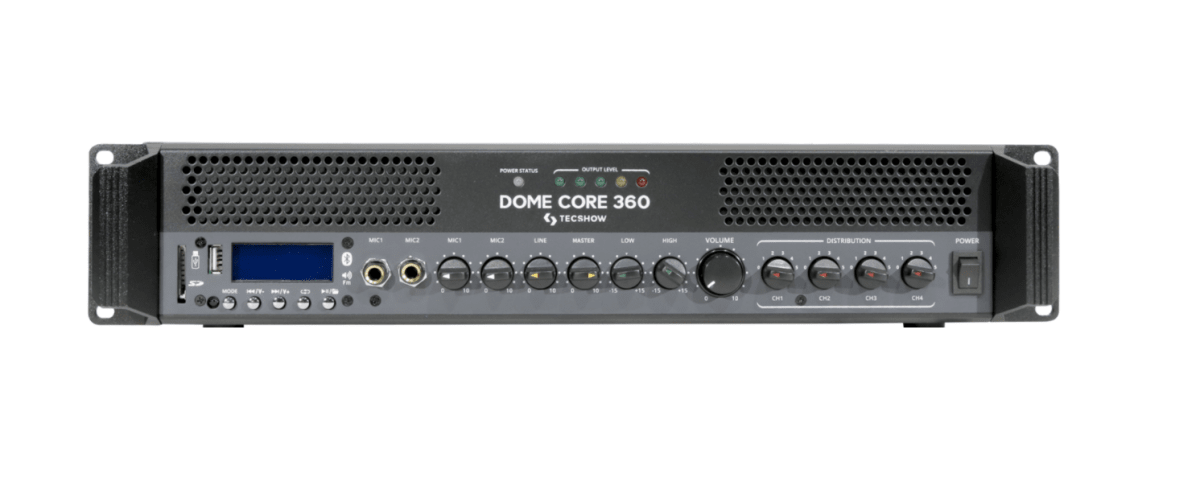 Amplificador de línea Tecshow Dome Core 3601