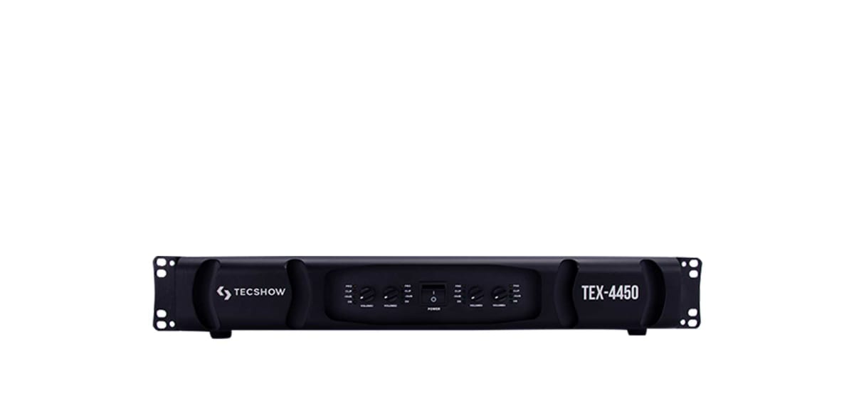Power TEX 4450 (4 x 300W @ 8-ohm y 4 x 450W @ 4-ohm)1
