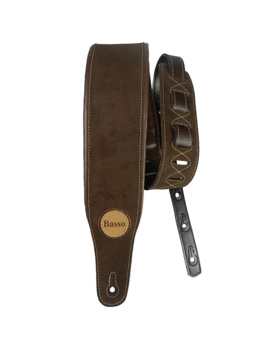 Basso Correa Bajo Suede FB-02 Cafe Gamuza 8.5 cm1