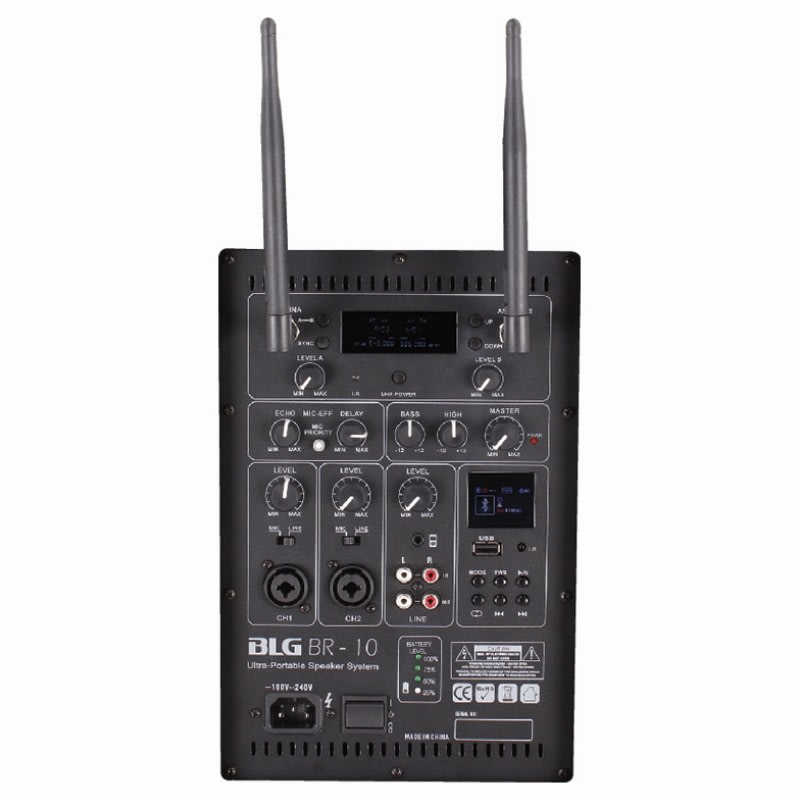 Parlante Recargable Tipo carro BLG BR-102