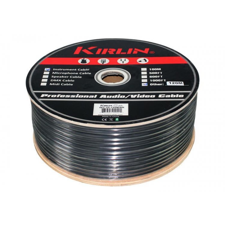 IBC24-100m-bk Cable instrumento rollo 100mts precio por metro1