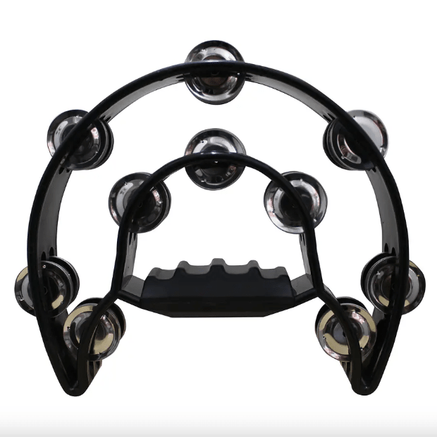 Pandero Medialuna Allegro Negro All1B1