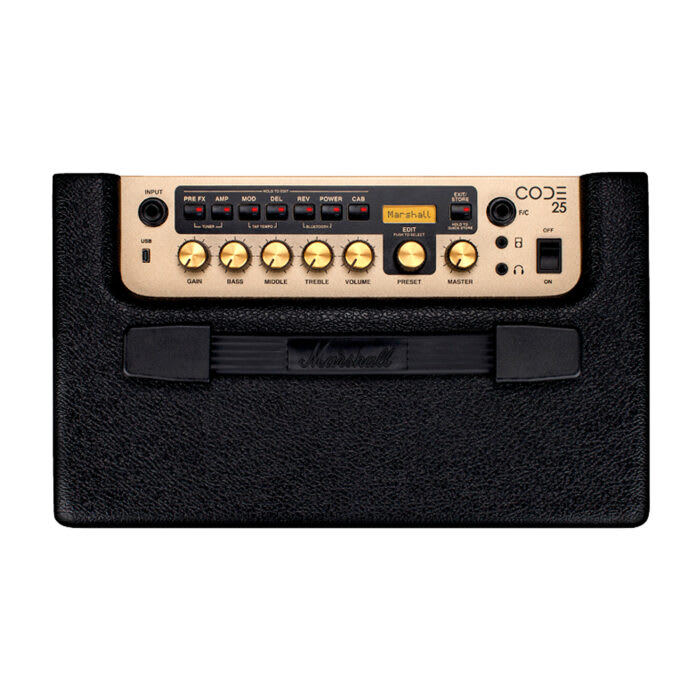 Amplificador guitarra eléctrica 1X10? 25W CODE25 – Marshall2