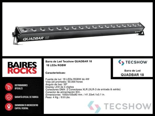 Tecshow Quadbar 181