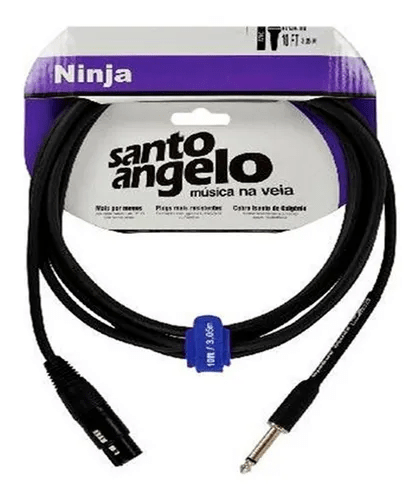 Santo Angelo Ninja XLR Hembra a TS Plug 3.05m1
