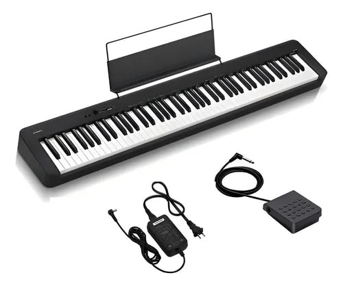 CASIO CDP-S110BKC2 PIANO TRANSPORTABLE 88 TECLAS CONTRAPESADAS CON PEDAL SUSTAIN1