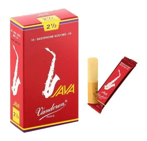 Vandoren Caña Saxo Alto JAVA RED N 2.5 SR2625R1