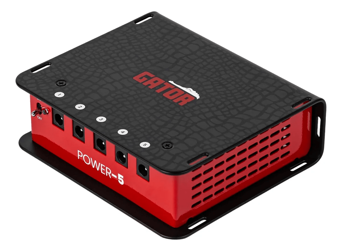 Fuente de alimentación de pedalera con 5 salidas aisladas1