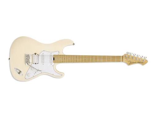 Guitarra Eléctrica Aria Pro II 714MKII Strat Marble White2