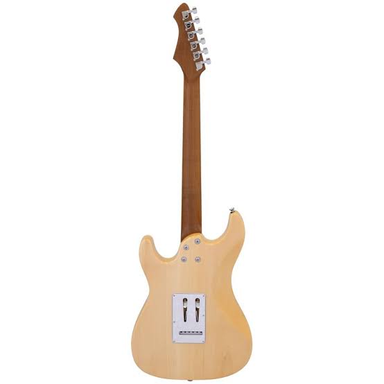 Guitarra Eléctrica Aria Pro II 714MKII Strat Marble White1