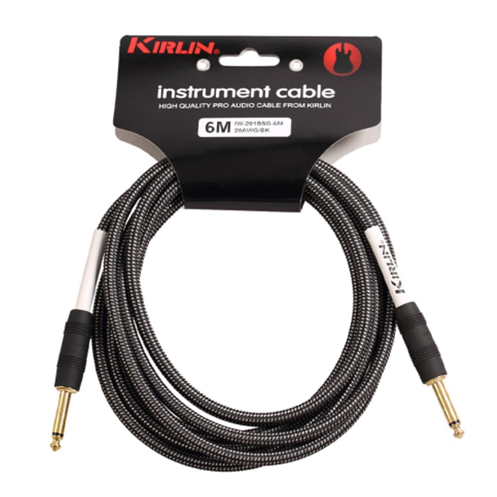 TS 6 mts Recto Conector negro IPC-201B Cable Kirlin1