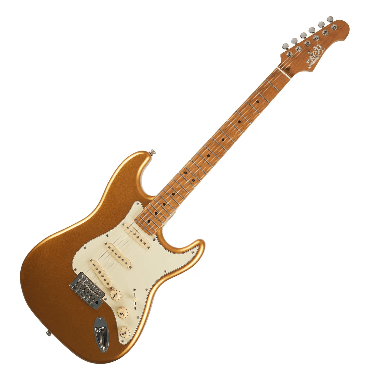 Jet Guitars JS-300 GD Stratocaster SSS Gold1