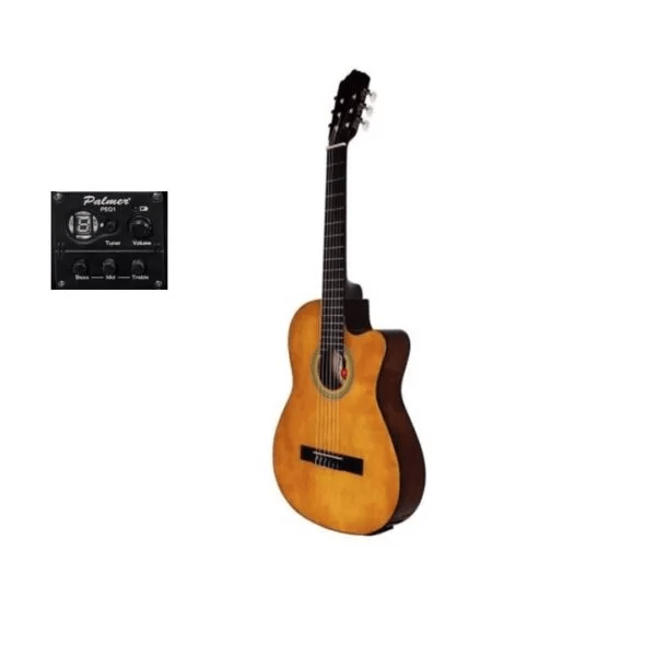 Palmer PC13CEQ-PEQ1-LB Guitarra Electroacústica Nylon Natural1