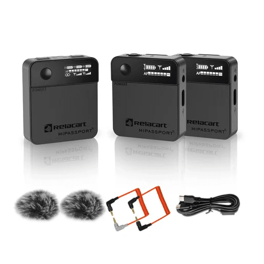 Relacart MI2 Sistema de Micrófonos Inalámbricos Lavalier3