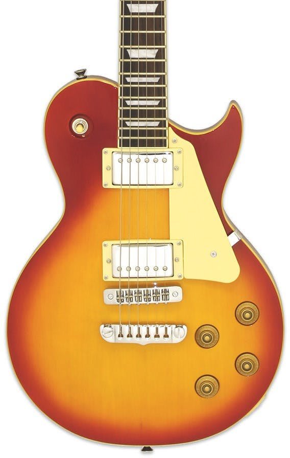 Guitarra Eléctrica Aria Pro II PE350STD Les Paul Aged Chery2