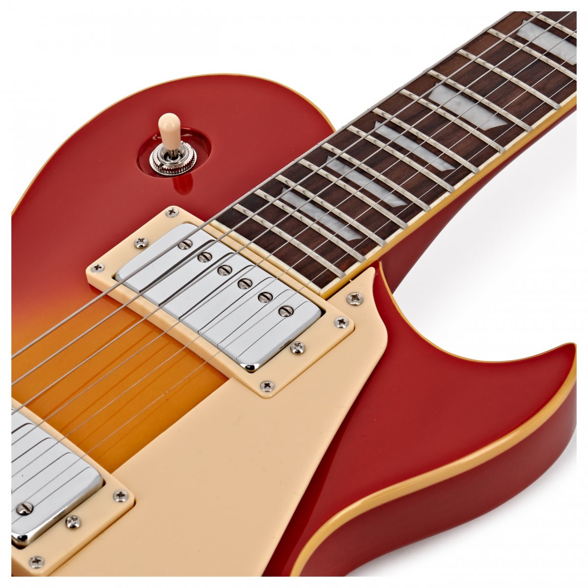 Guitarra Eléctrica Aria Pro II PE350STD Les Paul Aged Chery1