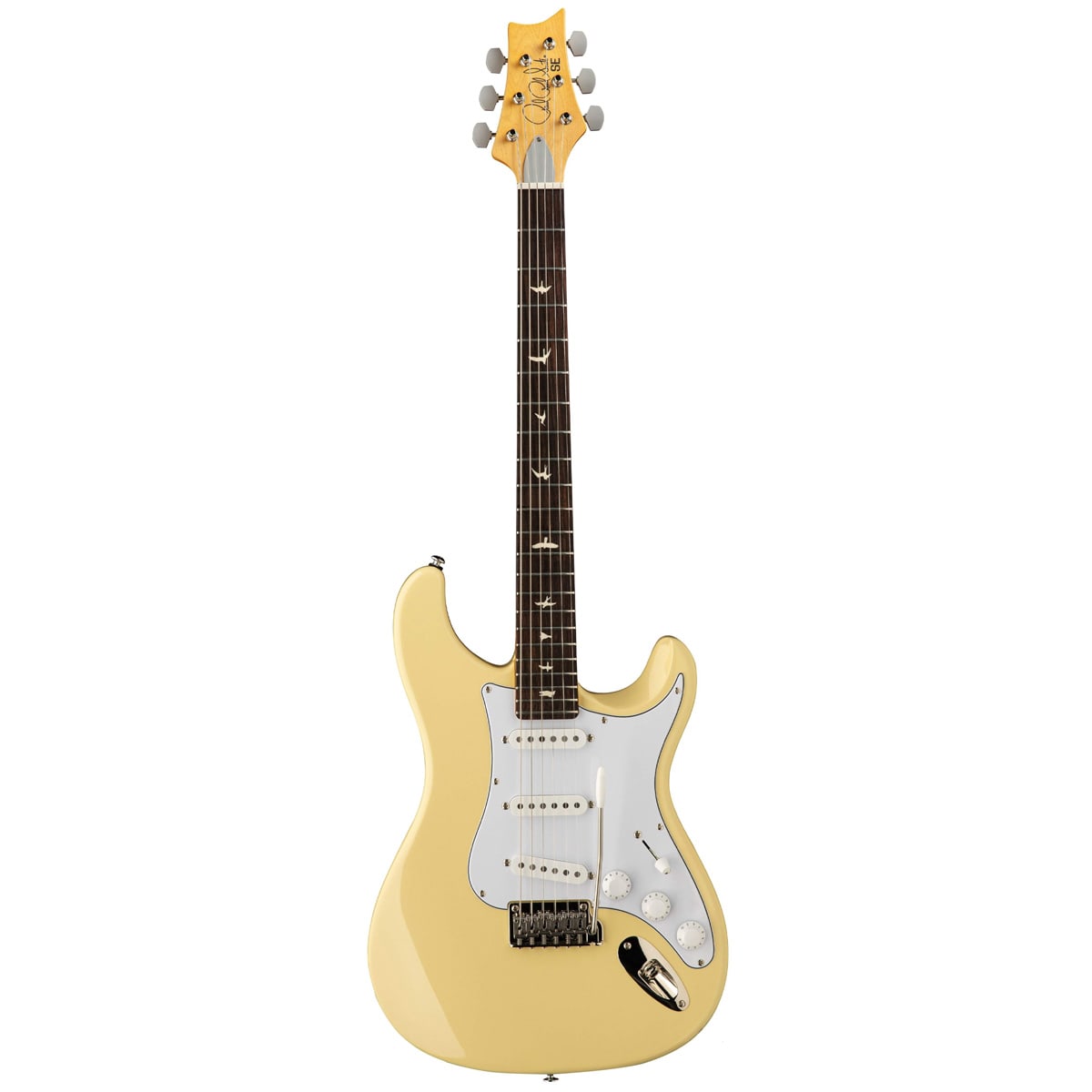 Guitarra eléctrica PRS SE Silver Sky - Moon White1