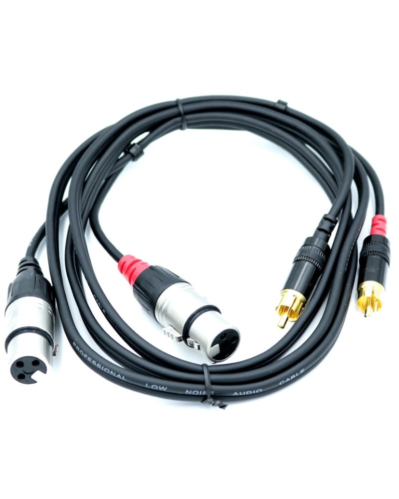 REAN Cable XLR Hembra a RCA 1.5 MTS NRA-140-0100-0151