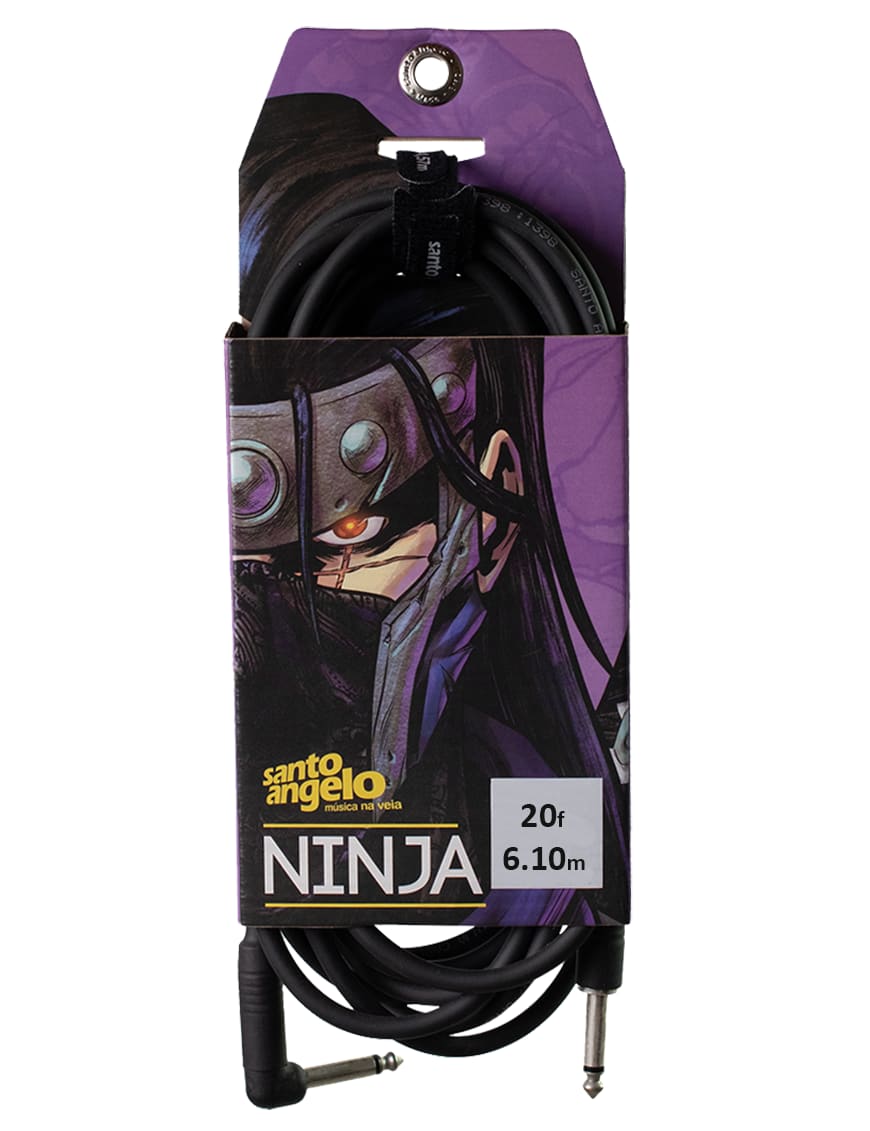 OFC NINJA-G 6.10M Plug Santo Angelo Cable Guitarra1