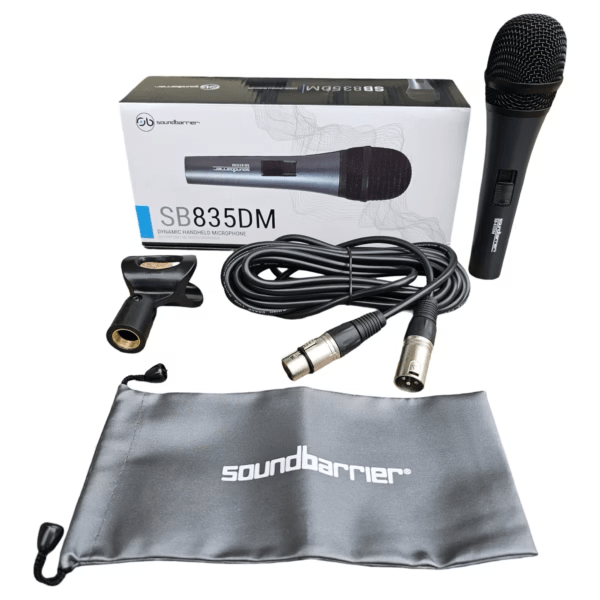 Micrófono Dinámico SoundBarrier SB835DM2