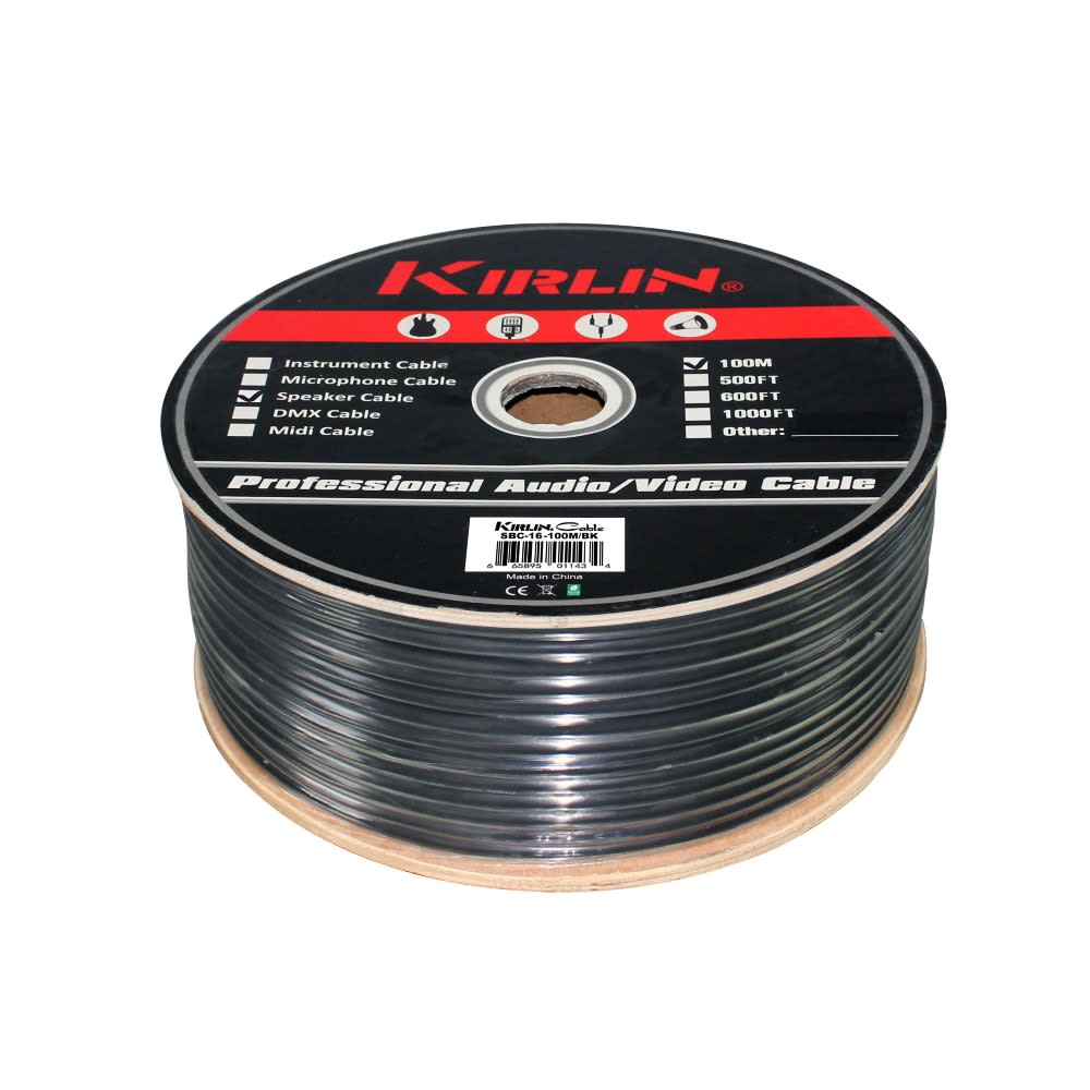 SBC16-100m-bk Cable Speaker Rollo 100mts precio por metro1