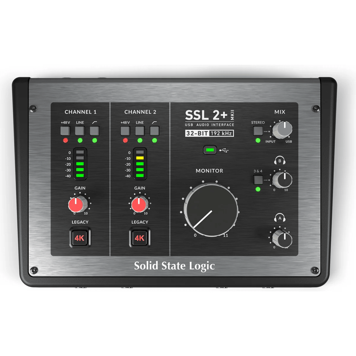 Solid State Logic SSL2+ MKII - Interfaz de audio USBC de 2 canales6