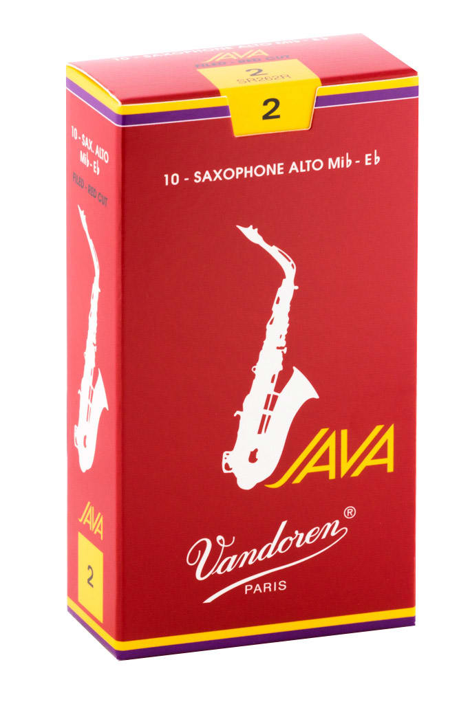 Vandoren Caña Saxo Alto JAVA RED N 2.0 SR262R1
