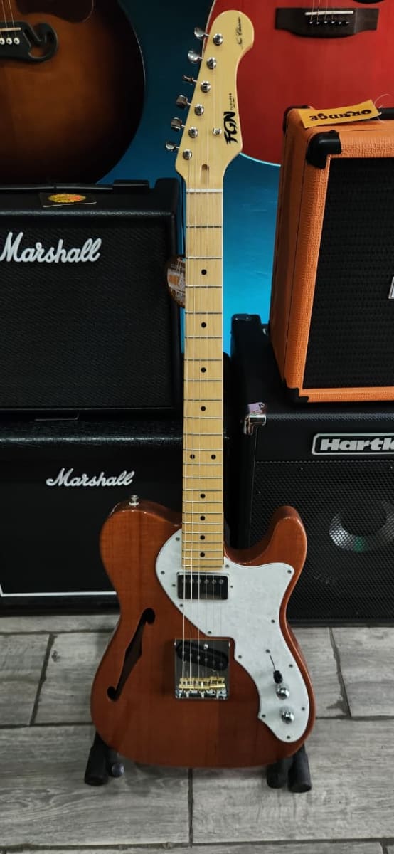 Guit Eléctrica Neo Classic NTE110MMHT NT Tele Funda1