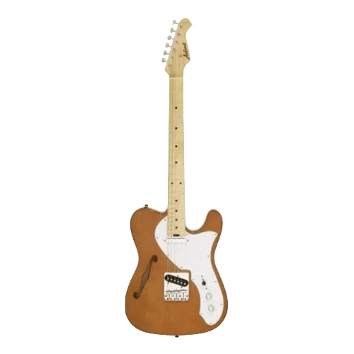 Guitarra electrica Aria Pro II Semihollow Natural Telecaster TEG1
