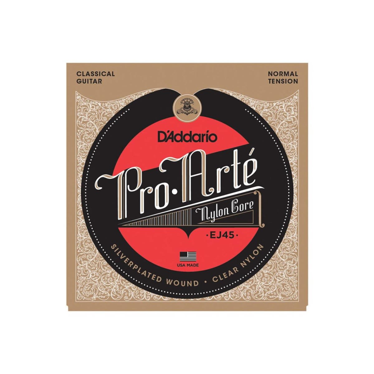 Cuerdas Daddario Pro Arte Silver Clear EJ451