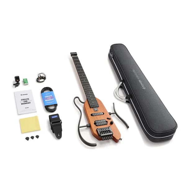 Guitarra Eléctrica de viaje Donner HUSH-X2