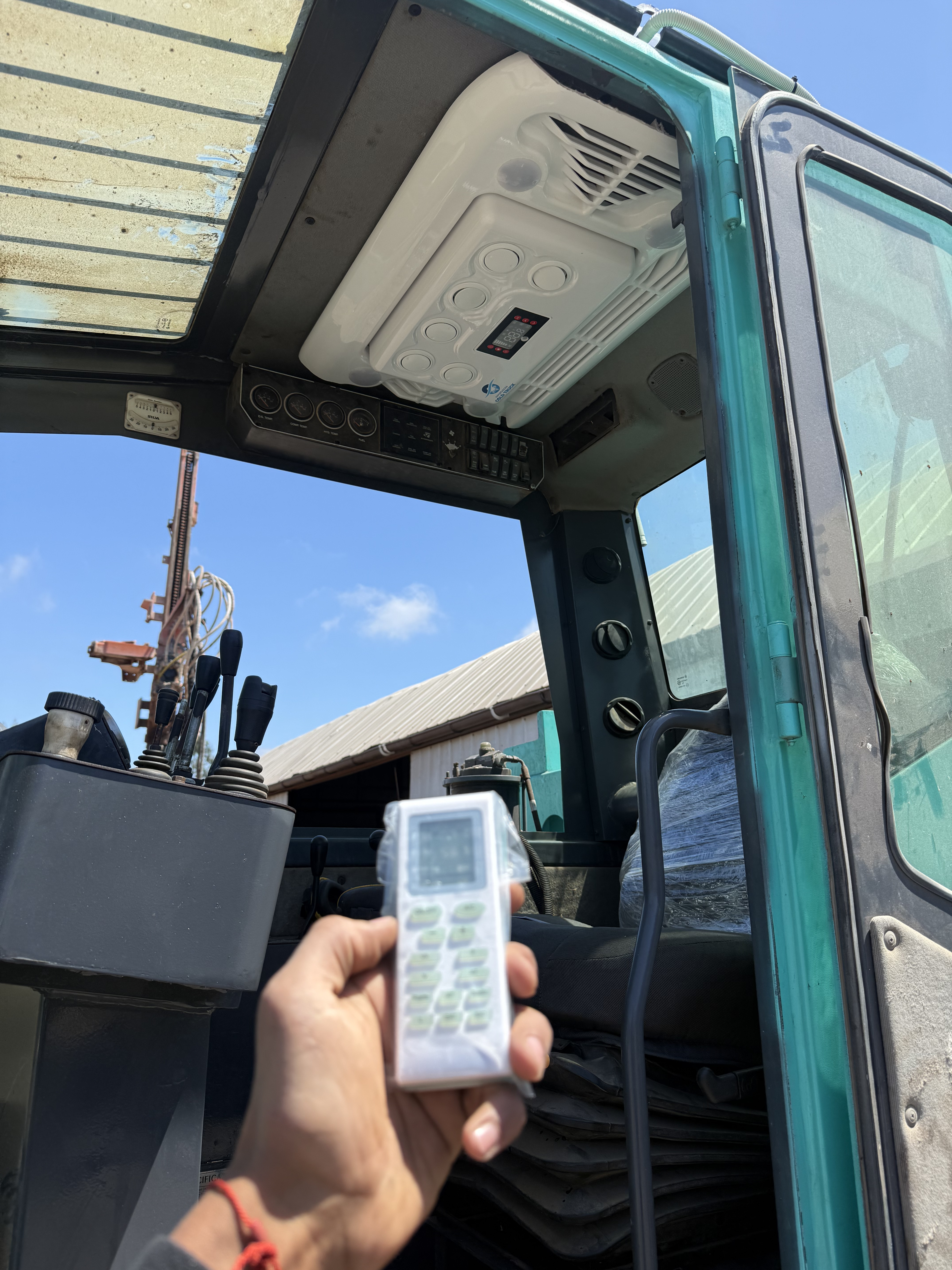 Perforadora Minera - Vista operativa