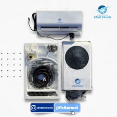 EQUIPO DE AIRE ACONDICIONADO 100% ELECTRICO 12V . KIT COMPLETO MODELO 1  SPLIT