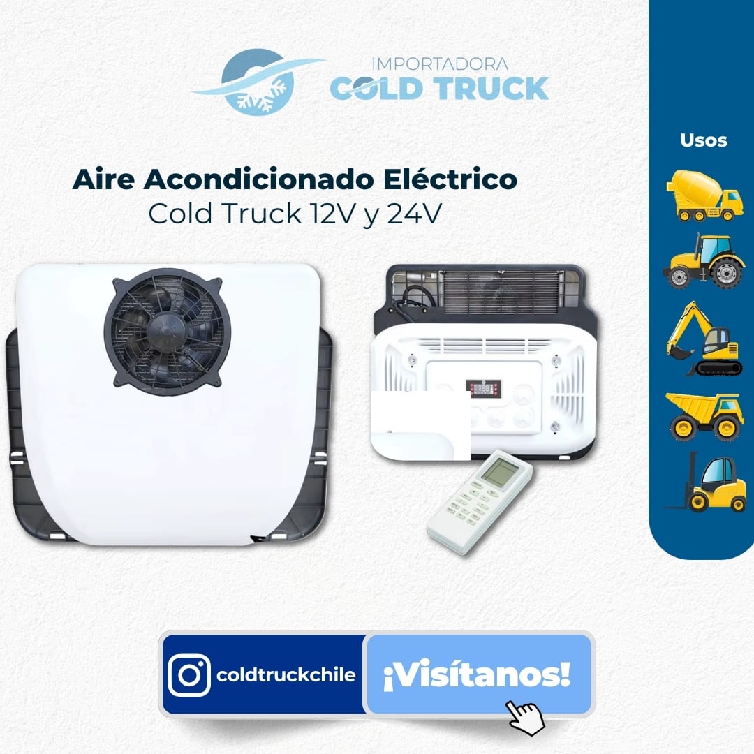 EQUIPO DE AIRE ACONDICIONADO 100% ELECTRICO 24V . KIT COMPLETO MODELO 1  DE ESCOTILLA1