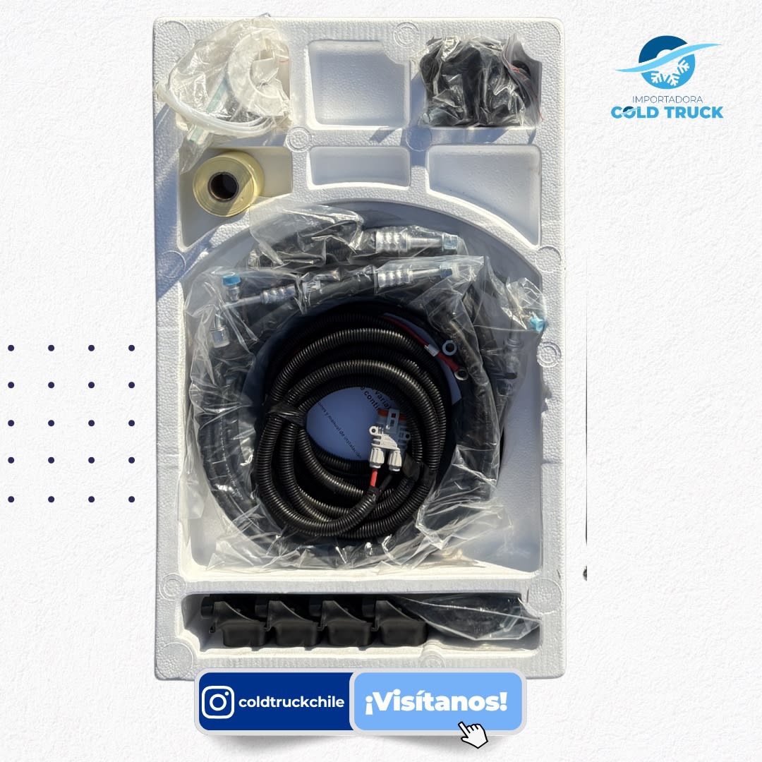 EQUIPO DE AIRE ACONDICIONADO 100% ELECTRICO 12V . KIT COMPLETO MODELO 1  SPLIT3