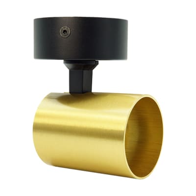 APLIQUE BASE REDONDA 1X GU10 DORADO DIMENSIONES 50*45*35MM 220V IP201