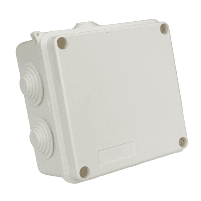 CAJA DIST.  100X100X70MM CON CONOS IP651