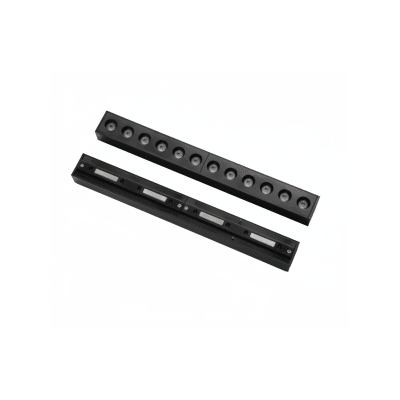 Foco Lineal LED 24W Riel Magnético 48V - Tipo Rejilla (CRI90)1