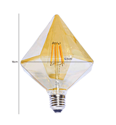 Ampolleta LED Filamento G125 