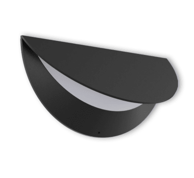 APLIQUE DE PARED MELIDE LED NEGRO 10W LUZ CÁLIDA DIMMERIZABLE1