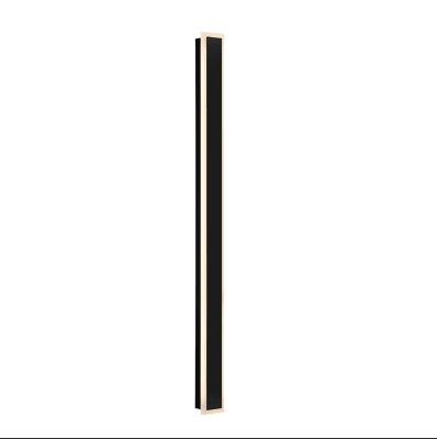 Aplique LED Línea Negro 38W 1M Luz Cálida1