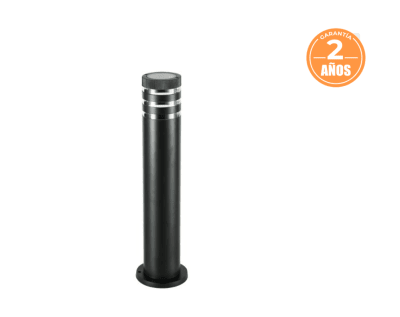 FAROL PORTA AMPOLLETA E27 60CM NEGRO1