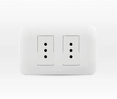 Toma Corriente Doble Blanco Armado 10A – 250V1