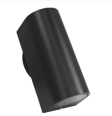 Aplique de Pared Exterior GU10x2 IP65 Negro1