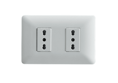 Enchufe Doble Bipaso 10A/16A 250V1