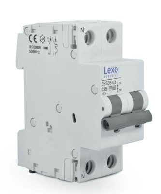 INTERRUPTOR AUTOMÁTICO 1P+N 25A CURVA C 10KA1