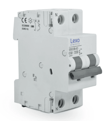 INTERRUPTOR AUTOMÁTICO 1P+N 32A CURVA C 10KA1