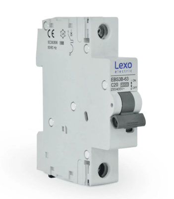 INTERRUPTOR AUTOMÁTICO 1X20A CURVA C 10KA1